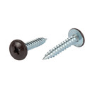 Саморез с прессшайбой шило 4,2х25мм коричневый шоколад (RAL 8017) Yoko_3