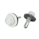 Саморез кровельный 5,5х19мм белый (RAL 9003) Yoko