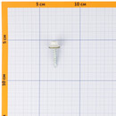 Саморез кровельный Yoko 4,8х29 мм белый