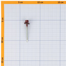 Саморез кровельный Yoko 4,8х50 мм красное вино 150 шт/уп