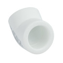 Угольник полипропиленовый 25мм 45° соединительный RTP_3