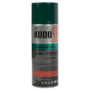 Эмаль аэрозольная Kudo темно-зеленая (RAL 6016) глянцевая 0,52л