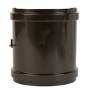 Соединитель желоба 120мм Docke Premium коричневый_3