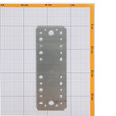 Пластина крепежная оцинкованная 180х65х1,8 мм ШК