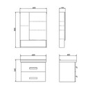 Тумба подвесная Comforty Парма 60 с раковиной Миранда 60 дуб дымчатый_3