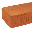 Кирпич рядовой одинарный полнотелый М125 рельефный Чайковский_3