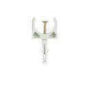 Держатель для труб клипса d25 мм+дюбель с винтом ДКС 51325R5_3