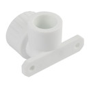 Угольник полипропиленовый 20х1/2" ВР с креплением RTP_3