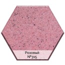 Смеситель для кухни AquaGranitEx C-3040 (315) розовый