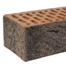 Кирпич облицовочный полуторный пустотелый М125-200 старая бавария блэк Furbau_3