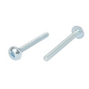 Винт для крепления ручки М4x40мм (белый цинк 8 шт)_3