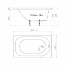 Ванна акриловая Triton Стандарт 130x70_3