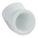 Угольник полипропиленовый 40мм 45° соединительный RTP_3