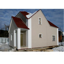 Сайдинг виниловый Docke Premium Корабельный брус 1,1х232мм крем-брюле 3,6м_3