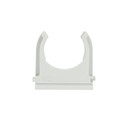 Крепеж-клипса для трубы 32 мм серая 5 шт