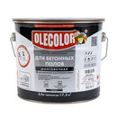 Эмаль акриловая для бетонных полов Olecolor белая матовая 3,5кг_3