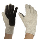 Перчатки шерстяные утепленные со спилковым наладонником_3