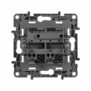 Механизм выключателя двухклавишный Etika антрацит IP20 Legrand