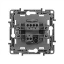 Механизм выключателя одноклавишный Etika антрацит IP20 Legrand