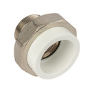 Муфта полипропиленовая 50х1 1/2" НР комбинированная разъемная RTP_3