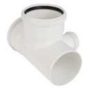 Крестовина канализационная двухплоскостная правая 110х110х50мм 87° малошумная RTP Elite_3