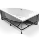 Ванна акриловая Cersanit Kaliope 170x110см асимметричная правая_3