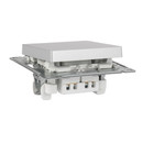 Механизм переключателя проходного одноклавишный AtlasDesign алюминий IP20 Systeme Electric