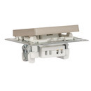 Механизм переключателя проходного одноклавишный AtlasDesign шампань IP20 Systeme Electric_3