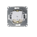 Механизм розетки с заземлением со шторками и крышкой AtlasDesign алюминий IP20 Systeme Electric_3