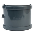 Соединитель желобов Docke Standard серый 120 мм