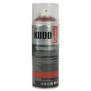 Эмаль аэрозольная для профнастила Kudo винно-красная (RAL 3005) полуматовая 0,52л