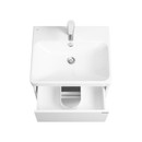 Тумба подвесная Акватон Сканди 55 с раковиной Адриана 55 белый_3