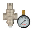 Редуктор давления поршневой с манометром HLV_3