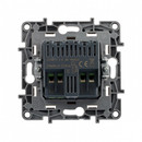 Механизм светорегулятора поворотного 300Вт Legrand Etika, слоновая кость_3