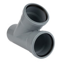 Тройник канализационный 90х90мм 45° Ostendorf