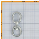 Вертлюг петля-петля цинк 8 мм SteelRex