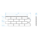 Панель фасадная Docke Дюфур 424х1014мм зельден_3