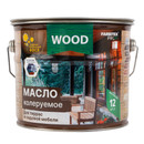 Масло для террас и садовой мебели Farbitex дымчато-серое матовое 3л