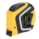 Рулетка 10мх27мм автостоп, магнитный зацеп, двухсторонняя лента Hanskonner