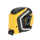 Рулетка 8мх27мм автостоп, магнитный зацеп, двухсторонняя лента Hanskonner