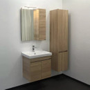 Шкаф пенал подвесной Comforty Тромсе 35 дуб сонома_3