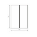 Шкаф пенал подвесной Comforty Осло 60 бетон светлый_3