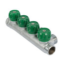 Коллектор регулирующий Stout 3/4", 4 отвода 3/4" евроконус