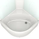 Душевая кабина Domani-spa Delight Slim высокий поддон 100х100см стекло матовое 4мм_3