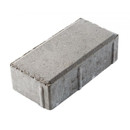 Брусчатка Кирпичик 200x100x40мм серая