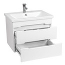 Тумба подвесная Viant Марсель 80 с раковиной Cersanit Como 80 белый_3