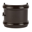 Соединитель желоба 120мм Технониколь Оптима коричневый_3