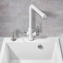 Смеситель для кухни Milacio Ultra 553 с подачей фильтрованной воды белый MCU.553.WH_3