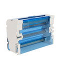 Шина на DIN-рейку в корпусе (кросс-модуль) ШНК 4х15 3L+PEN IEK_3