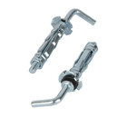 Анкер Молли W с Г-образным крюком М4х32 мм 4 шт/уп